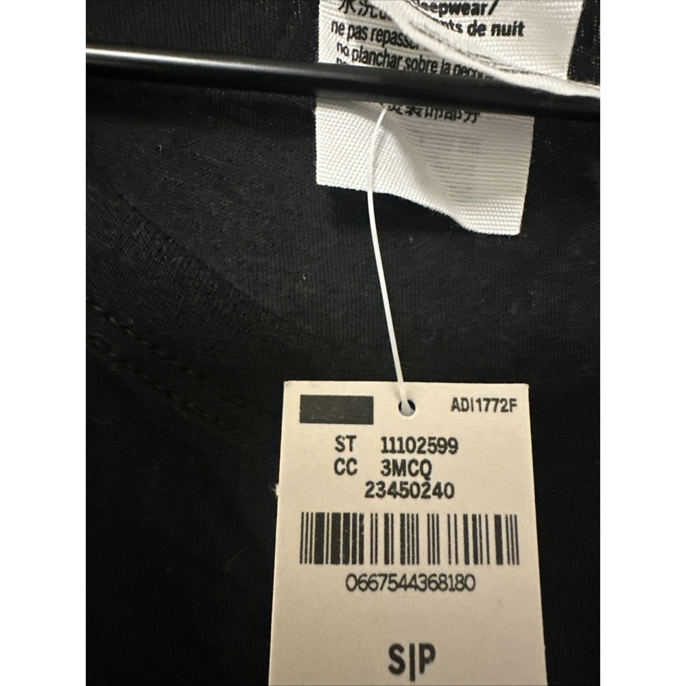 Victorias Secret Pink Women Size Small Sleeveless Shirt "Caffeine Queen" Black - Picture 4 of 8